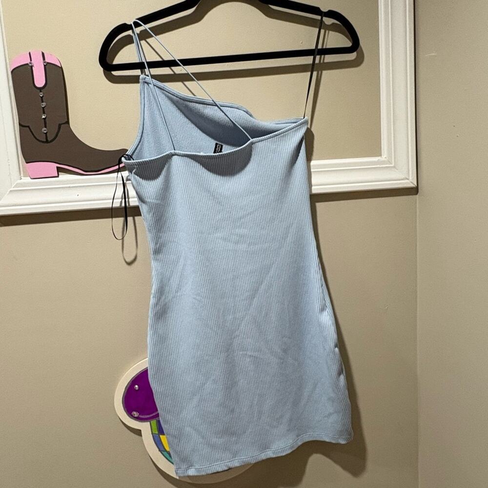 H&M Light‎ Blue Ribbed Tank Top - Picture 2 of 4